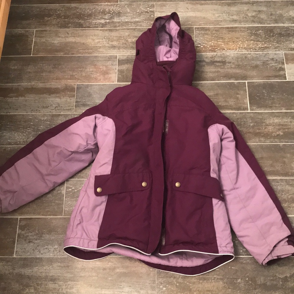 Lands end girls winter coat